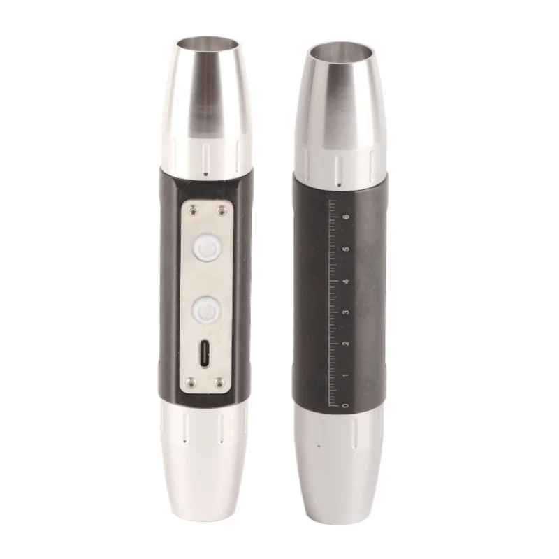 DX6 USB قابلة للشحن 6 أضواء الخبراء اليشم مصباح يدوي مشرق الشعلة لتقييم المجوهرات