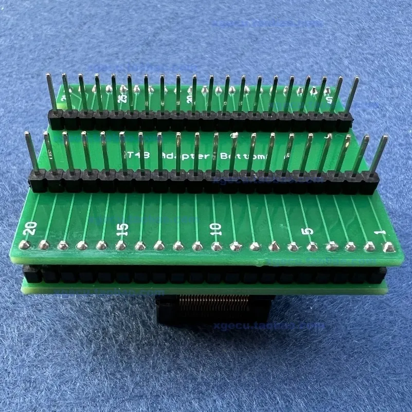 ADP_F48_EX-2 TSOP48 T48 Programmer Adapter, Professional Burn Socket for NAND Flash Chip Programming