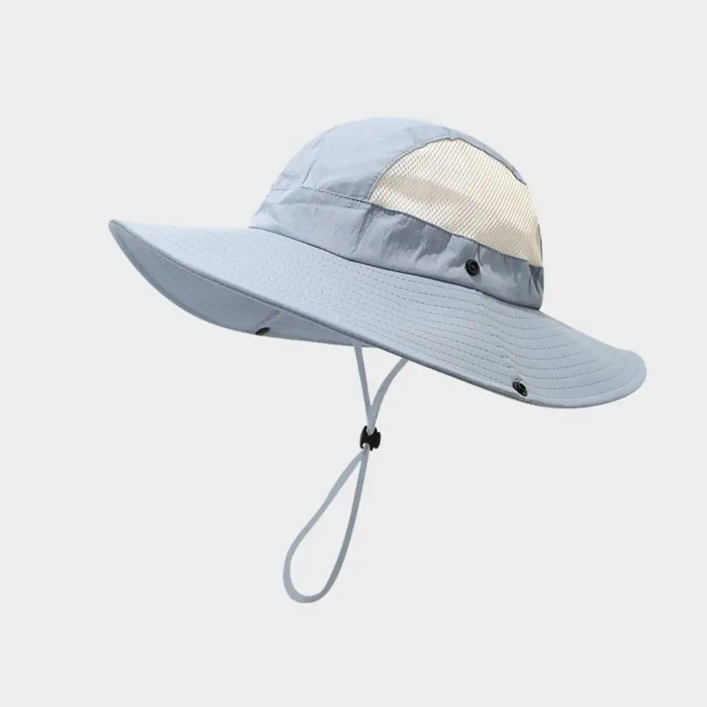 

Casual Nylon Men Fisherman's Hat Quick-dry Waterproof Hiking Cap UV Protection Sunshade Sun Hat Sports