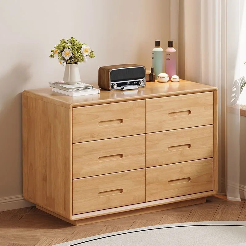 Bedroom Dressing Table Furniture - A Wooden Three-drawer Dressing Table