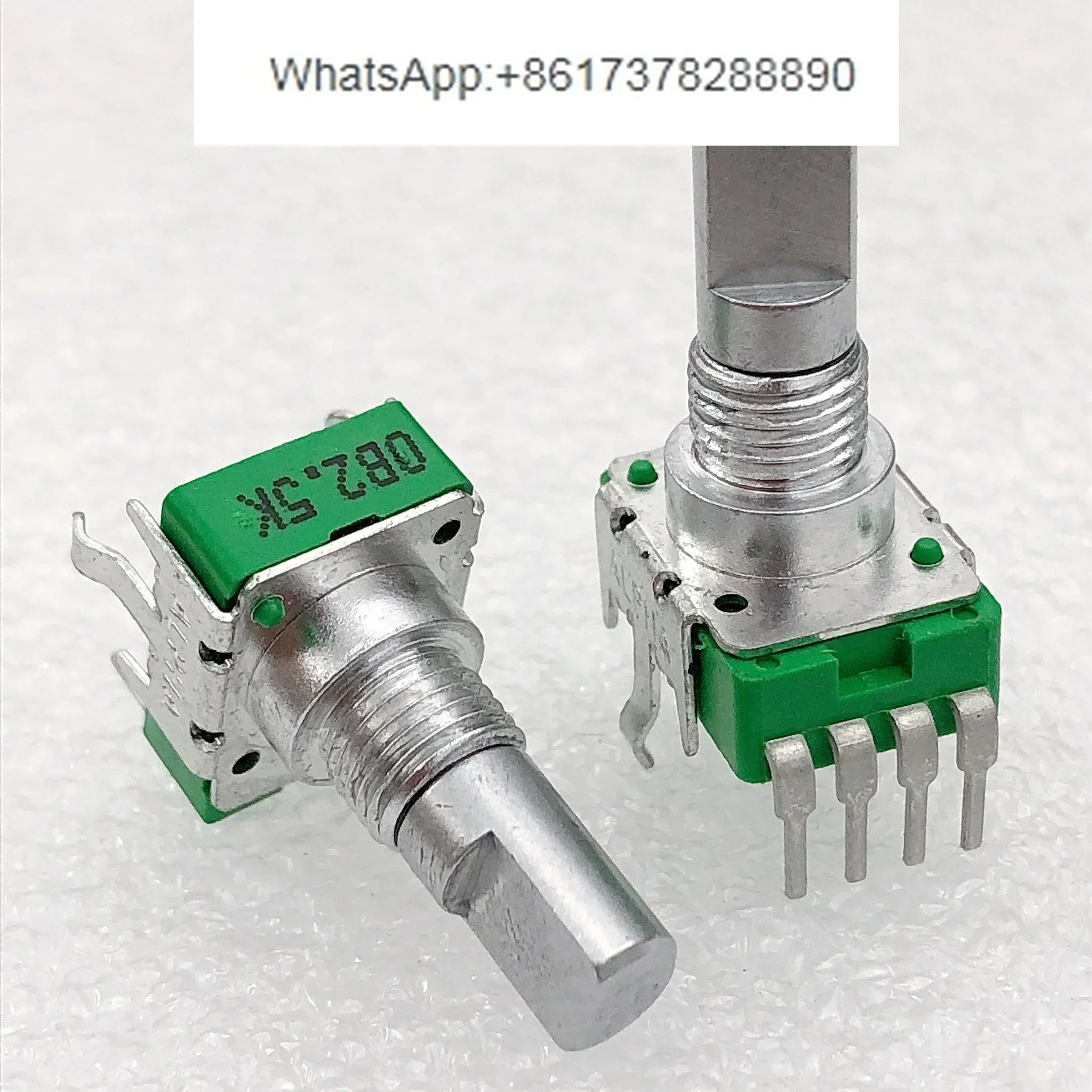 10pcs ALPHA GT10 Volume effect device OB2.5k OB20K Potentiometer 4 pins vertical 360° turn 0B20K shaft 15mm switch
