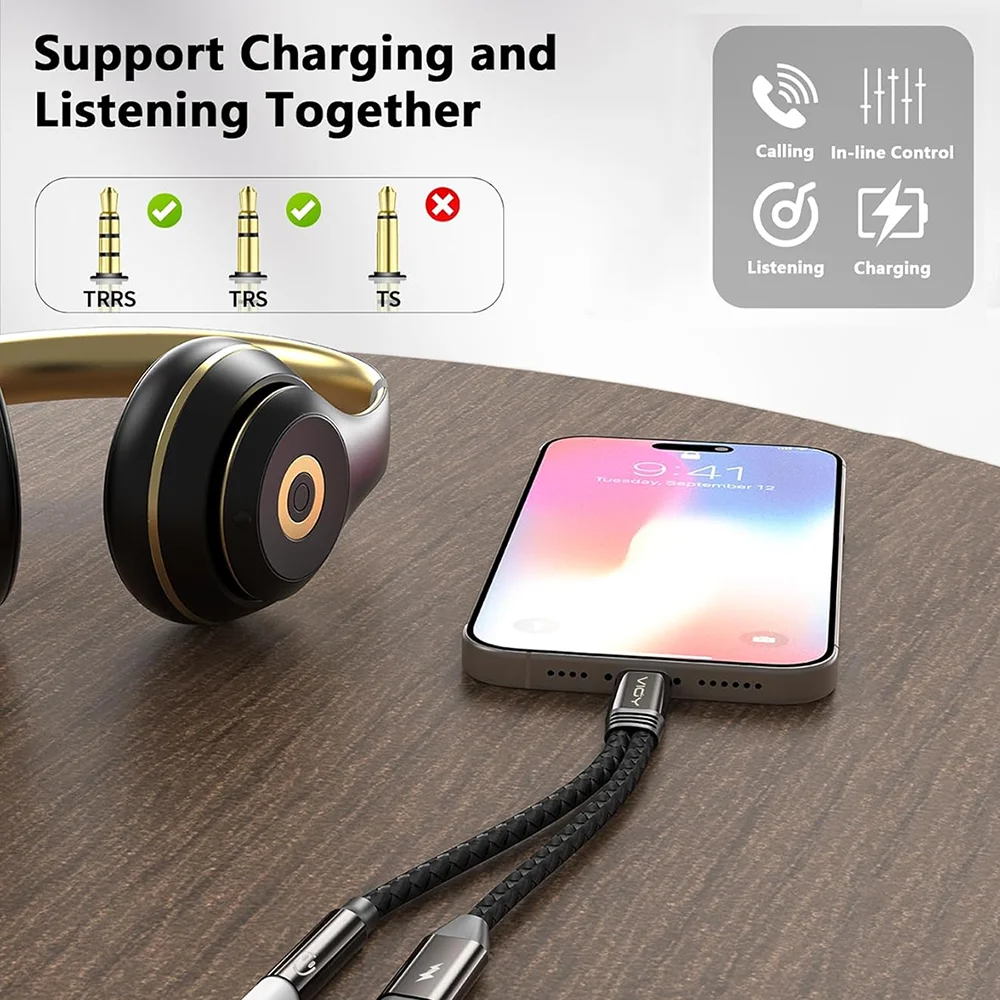 USB C To 3.5mm Headphone and C - Cable Extension 3.5 评论和价格