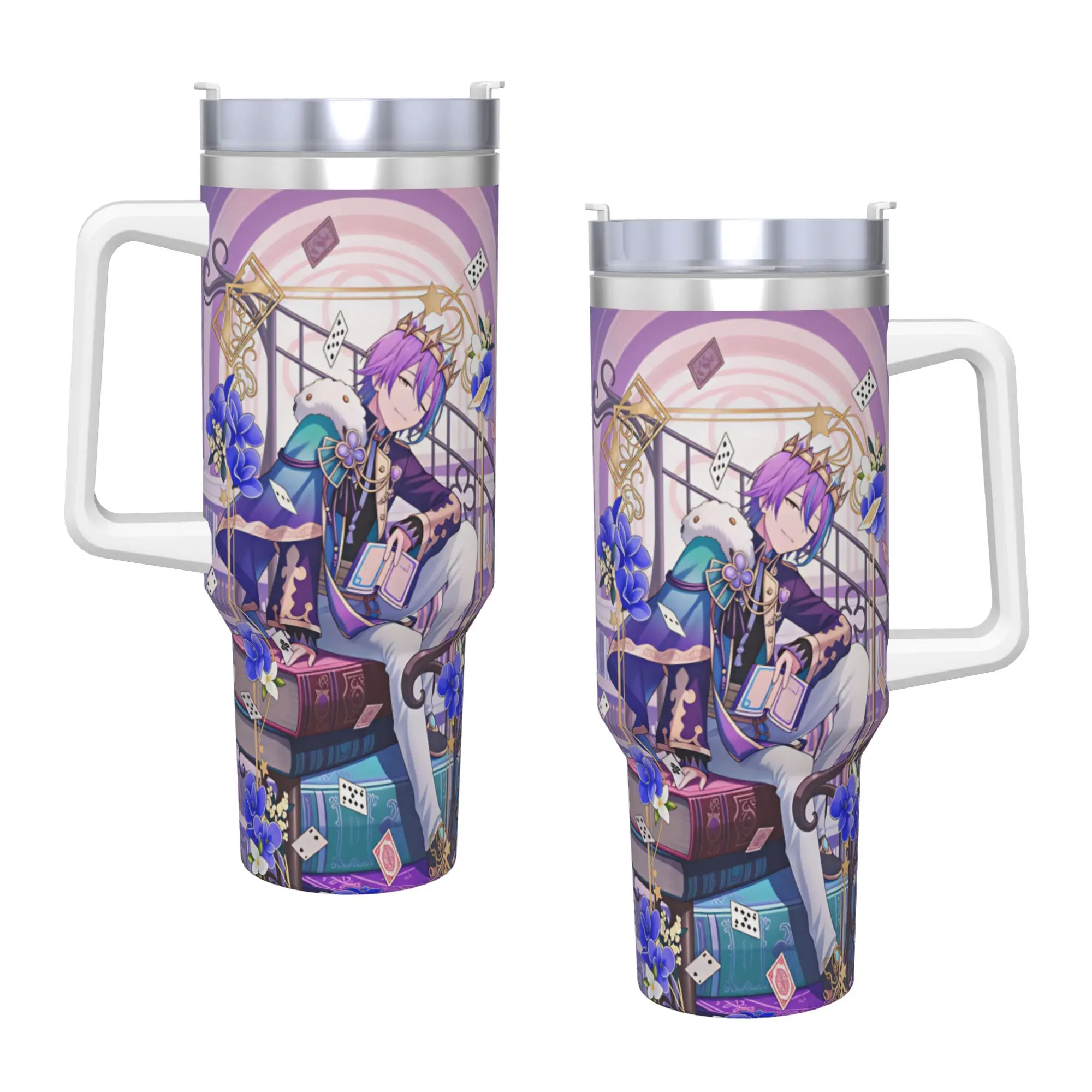 Project Sekai Rui Kamishiro Anime Game Tumbler  Cold and Hot Water Bottle Portable Stainless Steel Coffee Mug Travelist Mugs Cup