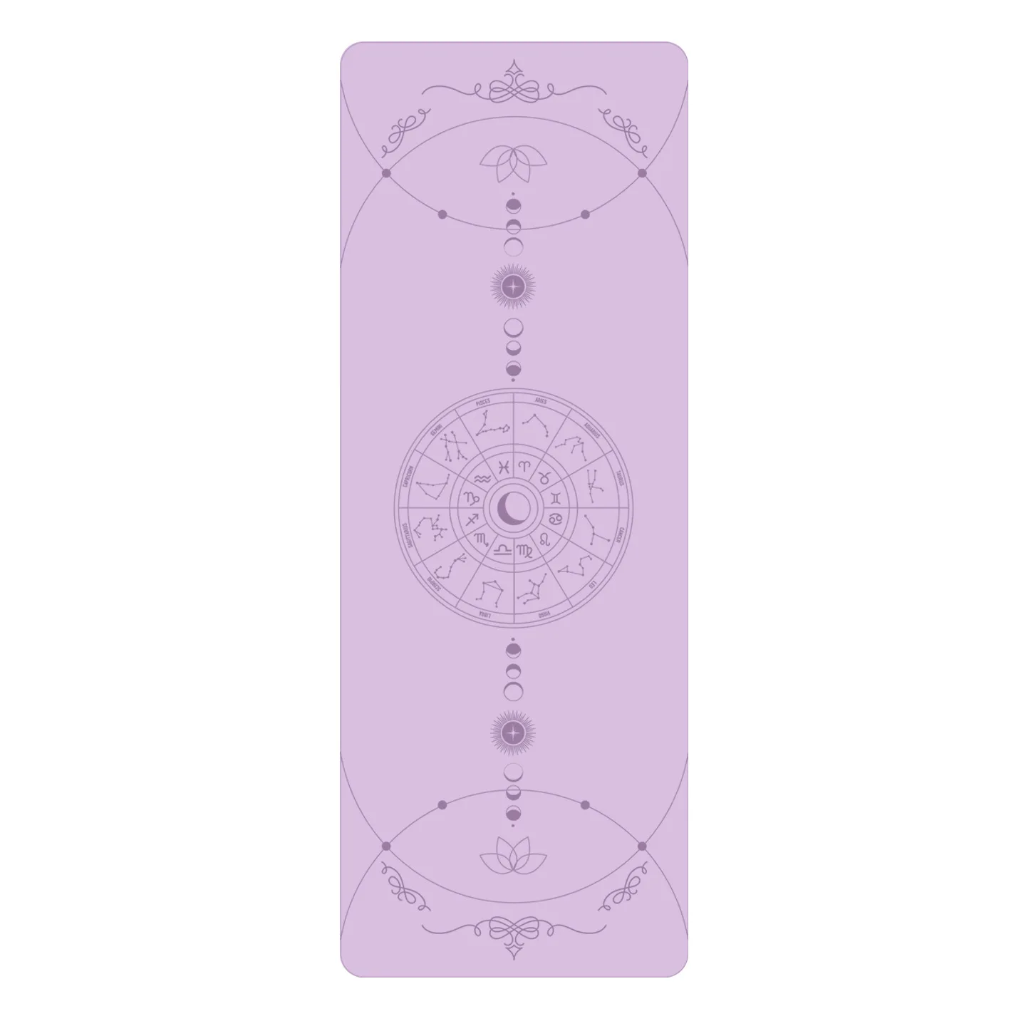 

Lezyan 5mm PU Natural Rubber Yoga Mat Thick Sweat Absorption Non-slip Exercise Fitness Meditation Workout Gymnastics Gym