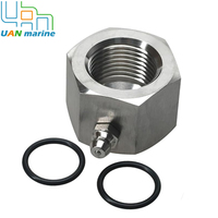 50-28251 Marine Steering Tube Cable Grease Nut For Yamaha Tohatsu Mercury OMC 2861 FSM068 ss steering 7/8 Inch Repl SCP 28251