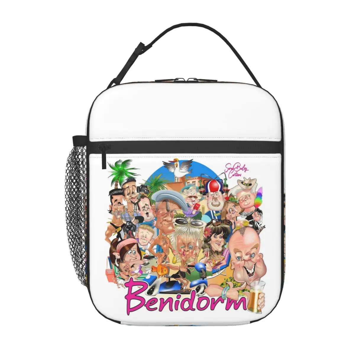 

Бенидорм! Термосумка для обедов для женщин и детей, портативный контейнер для еды, термосумка-тоут