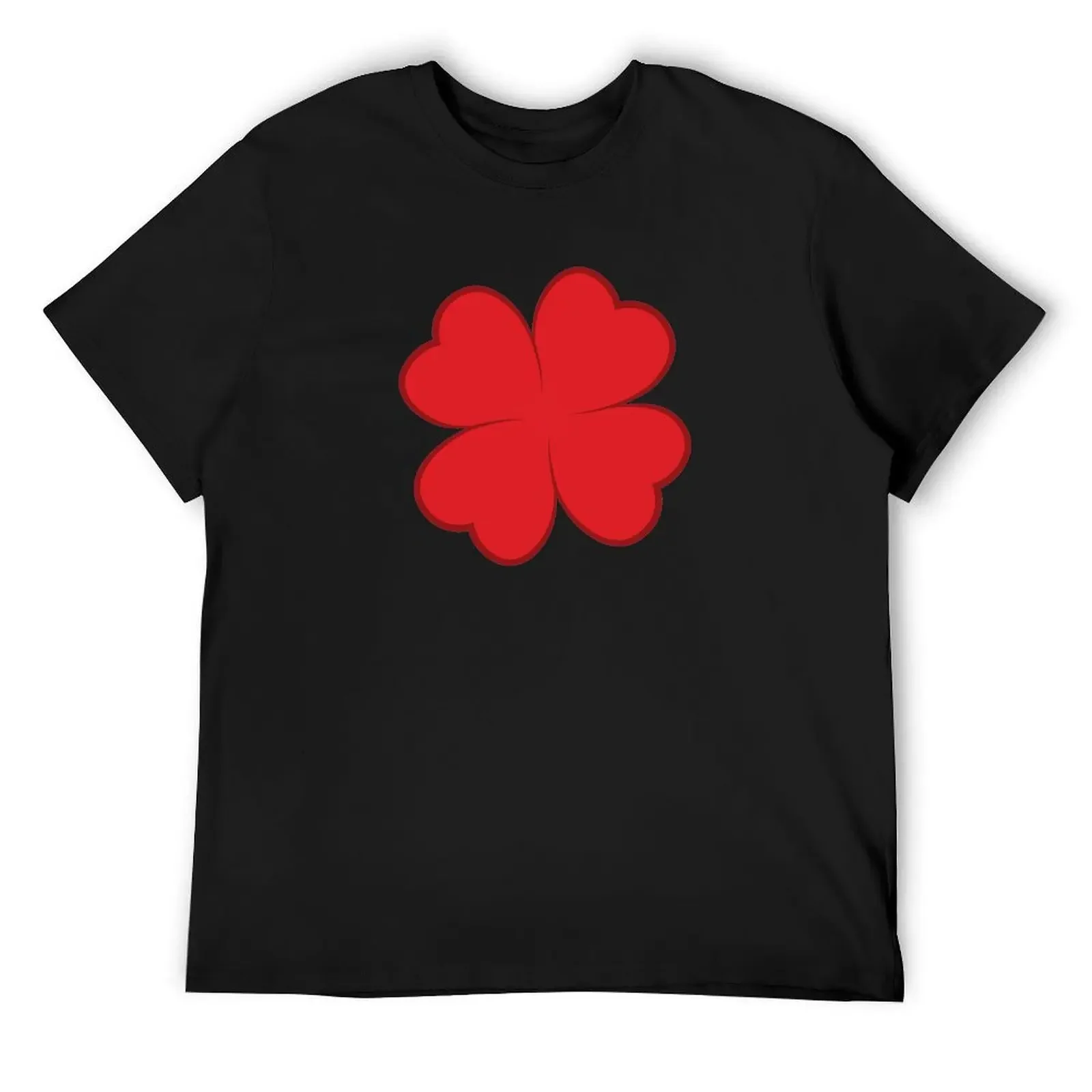 Lucky Clover T-Shirt rapper graphic tees quick drying mens clothes