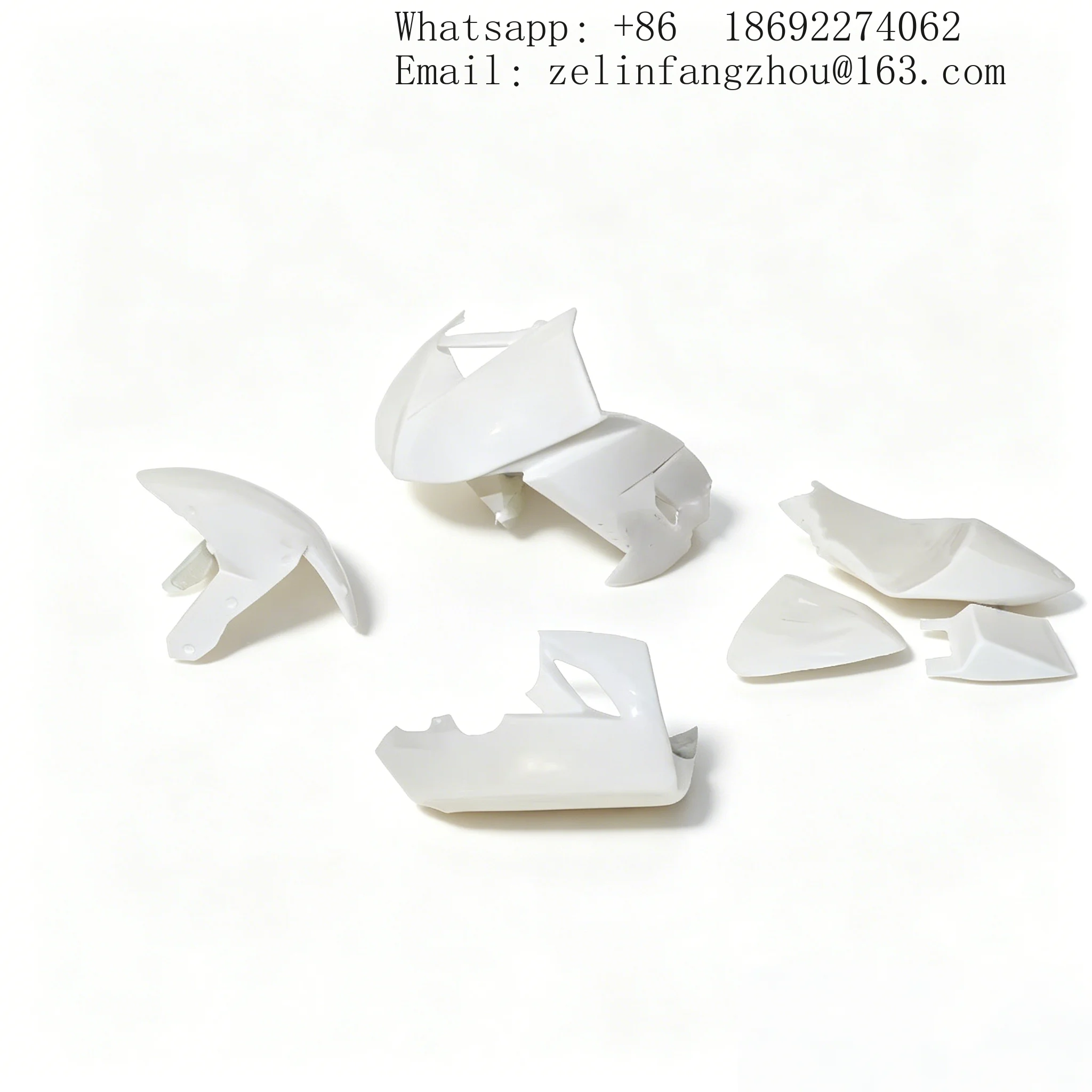 

Fiberglass Full Race Fairing Kit Unpainted Motorcycle Aftermarket Bodywork