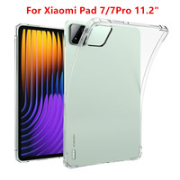 Transparent Case For Xiaomi Pad 7 2024 11.2 inch  Silicon Soft TPU Cover for Mipad 7 pad 7Pro 11.2\
