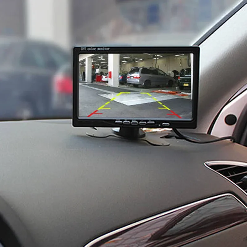 

Truck Rear View LED Camera with Monitor for Truck/Trailer Parking 7" LCD Color Rear View Monitor HD Reversing 4-pin Connector