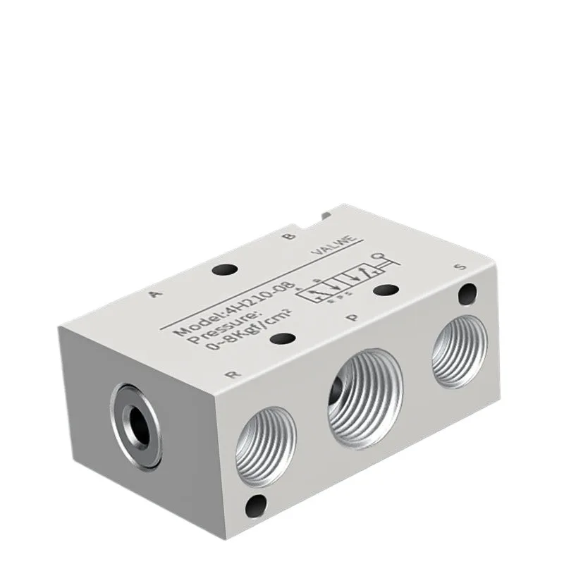 For 4H210-08 Pneumatic Switch Manual Valve 4R210-08 Handheld Wrench Rotary Valve HV-02/03/04