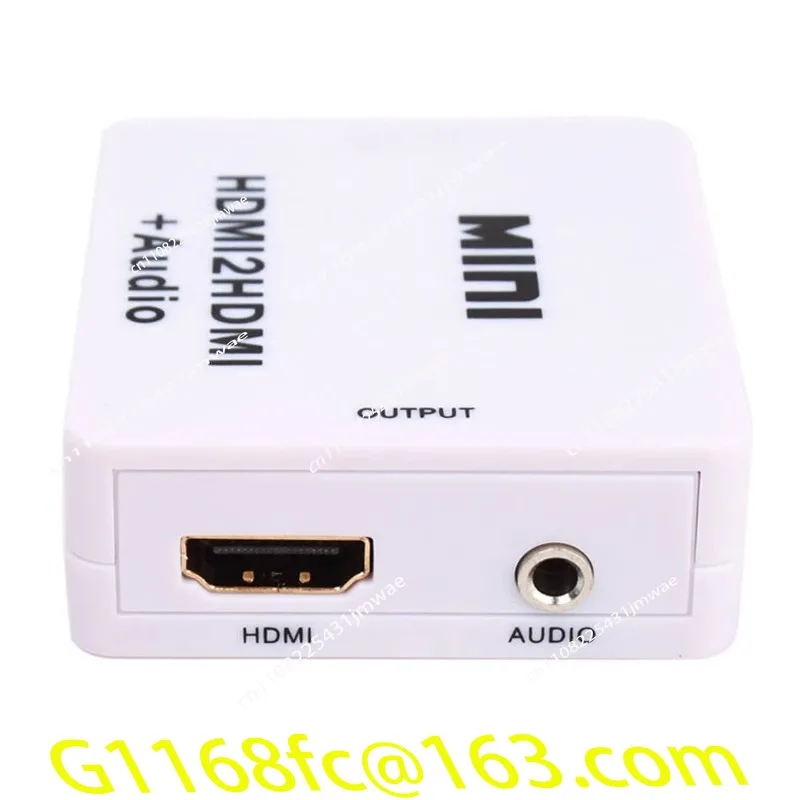 HDMI Audio Extractor 3.5mm Decoder with HDCP Bypass for Audio Video Signal