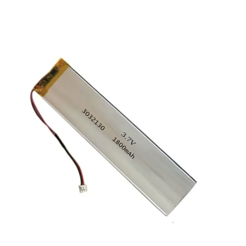 3032130 3.7V 1800mAh Li-Po Battery for Keychron K3 Keyboard Replacement Rechargeable 130x32x3mm