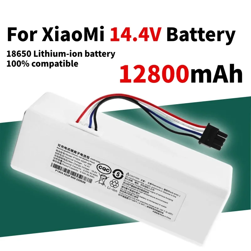 

For Xiaomi Vacuum cleaner robot Battery P2051-4S1P-ZM For XIOMI Mijia Mi Sweeping Mopping Robot Vacuum Cleaner 1C Battery