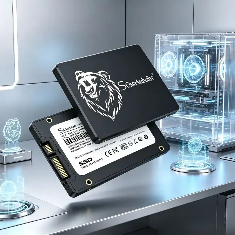

Premium SomnAmbulist Solid State Drive 2.5 Inch SATA3 Has Multiple Options, Stable Storage Fit for Notebook Desktop Computer Use