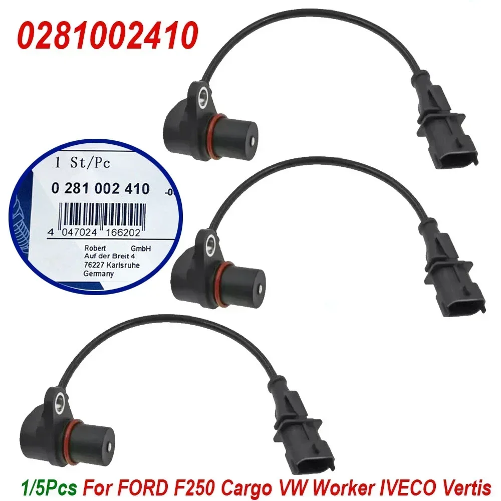 Sensor de Posición del Cigüeñal de Alta Calidad 0281002410 4890189 BG5X6C315BA 2R0906433 para F-250 VW Worker Iveco Vertis