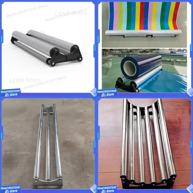 45cm Metal Roll Printing Film Material Bracket Mobile Vinyl Display Stand For Car Window Film Shop Advertising Store New