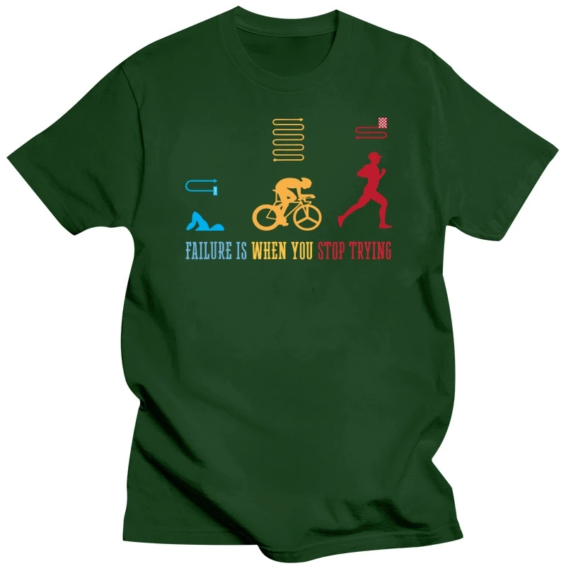 Sports Triathlete Gift Swim Bike Run Triathlon T-Shirt(1)