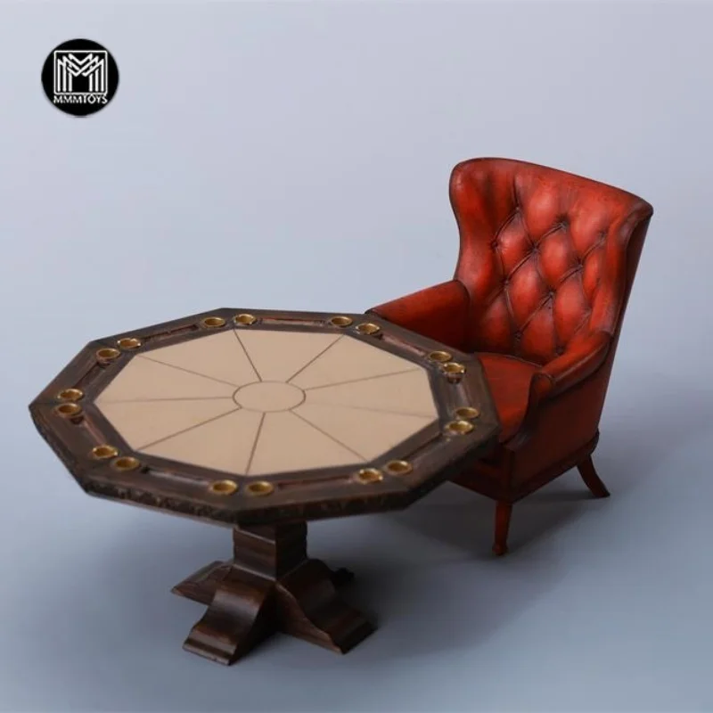 

Mmmtoys 1/12 Scale Soldier Royal Table Detailed Royal Furniture Set With Decorative Elements Action Figure Photography