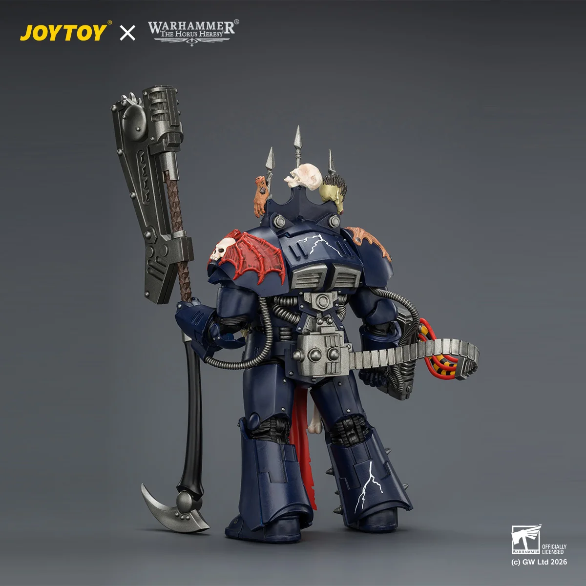 

【Pre Sale】JOYTOY 1/18 Action Figure Warhammer The Horus Heresy Night Lords Legion Praetor in Tartaros Terminator Armor Model