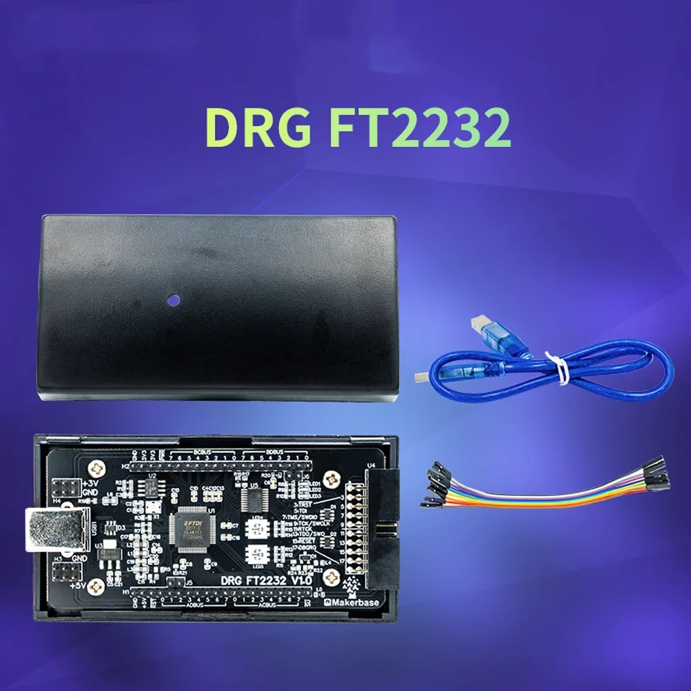 

DRG FT2232HL Development Board FT2232H USB to Serial JTAG OpenOCD