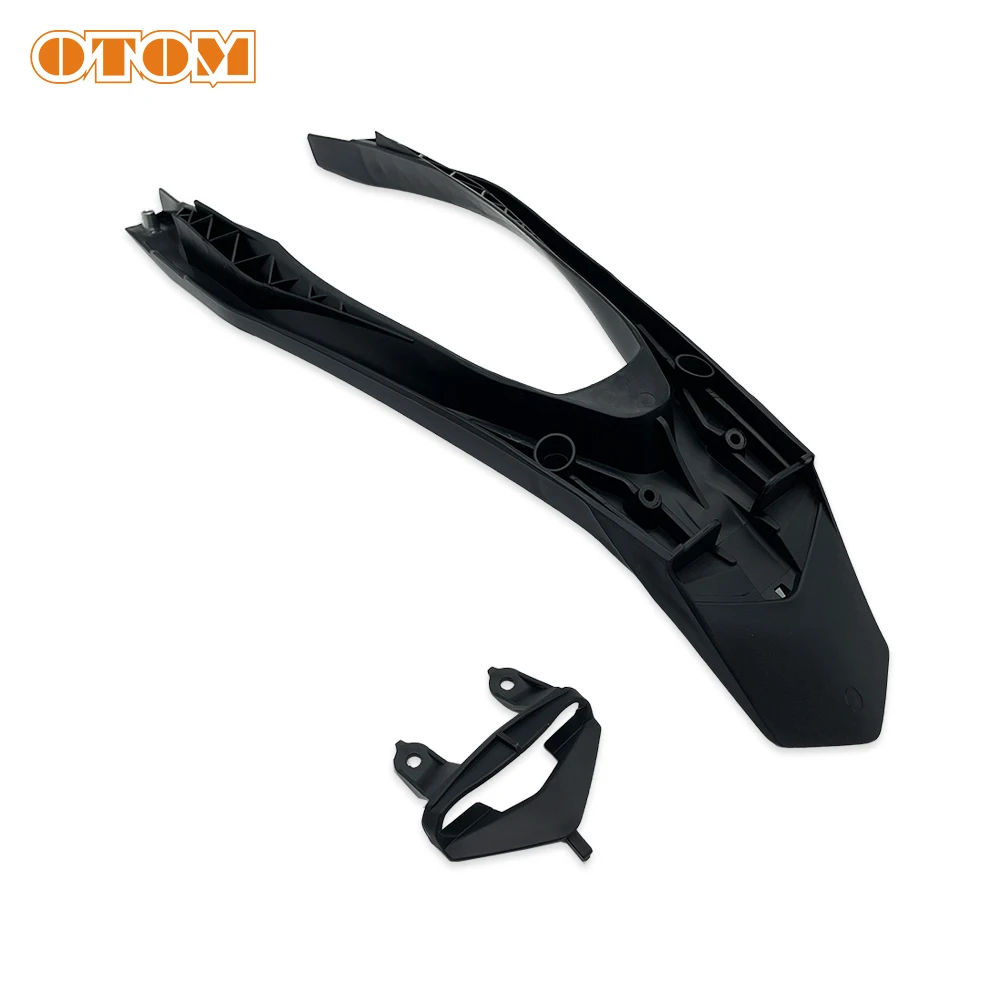 OTOM 2023 Motorcycle License Plate Holder Tail Light Bracket With LED-light Taillight Unit Rear Fender For GASGAS EC ECF 250 350