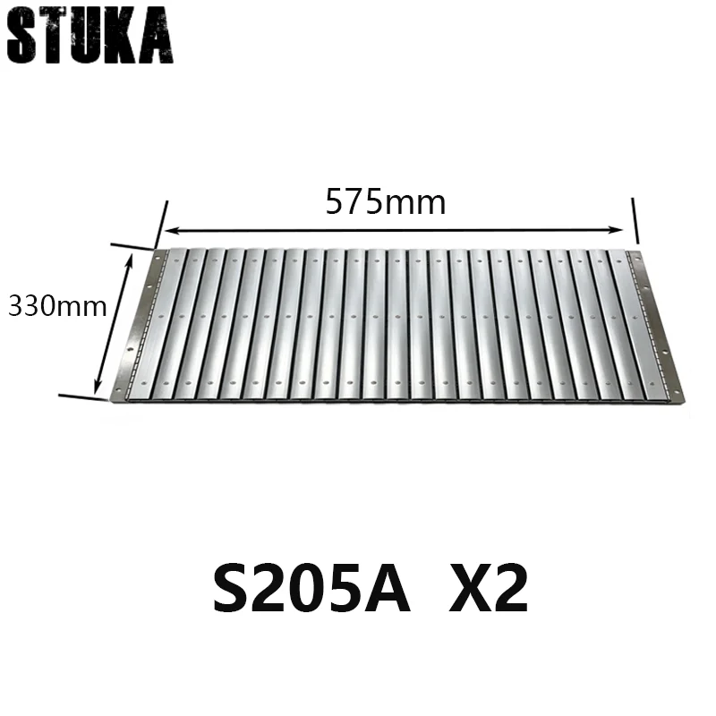Stuka Swiss Lathe Chip Guard / Aluminum Alloy Way Cover (Compatible with Tsugami 20/Star 20/Citizen X2/Z2 Axes)tuka