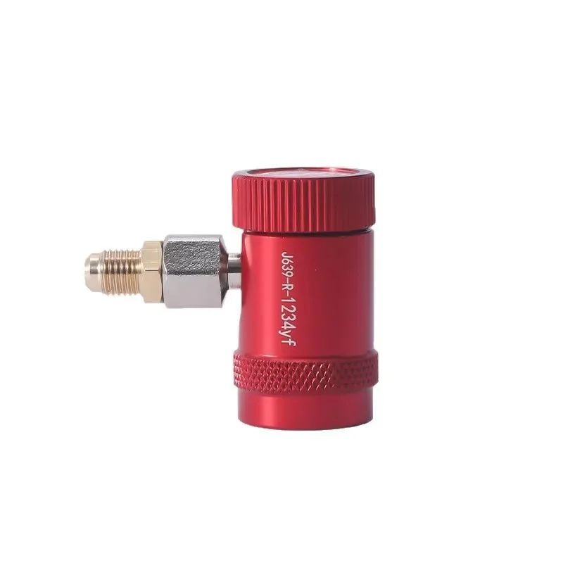 

Popu For 1/4" Male Port AC Charging Fittings High & Low Pressure Adapters Quick Couplers 1Pair R1234yf Quick Couplers Adapters