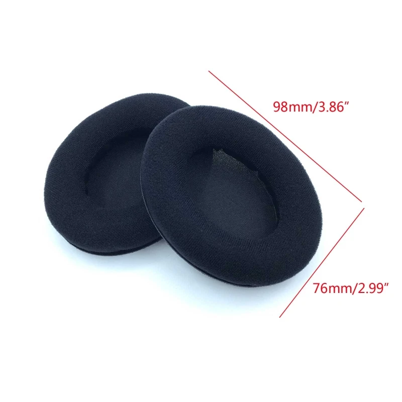 Substituição Esponja Ear Pads para Sennheiser, Almofada Head Beam para HD201, HD201S, HD180, HD206 Headphone, Earmuffs