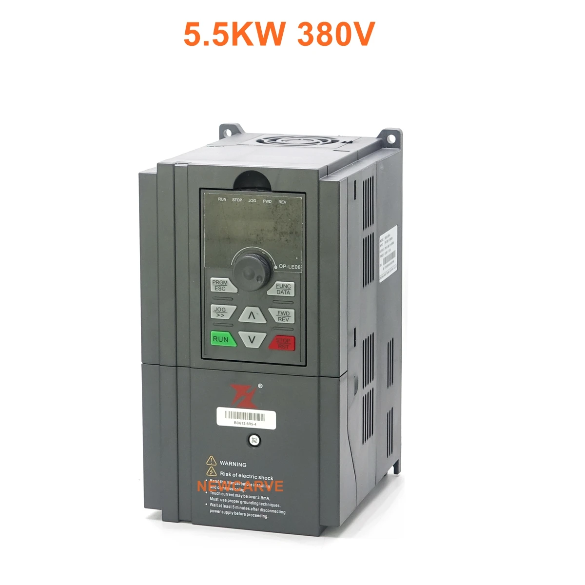 ชุดเครื่องแปลงความถี่5.5KW VFD BD600อินเวอร์เตอร์สำหรับ4.5KW 5.5KW 220V 380V มอเตอร์แกนหมุนน้ำอากาศเย็น CNC