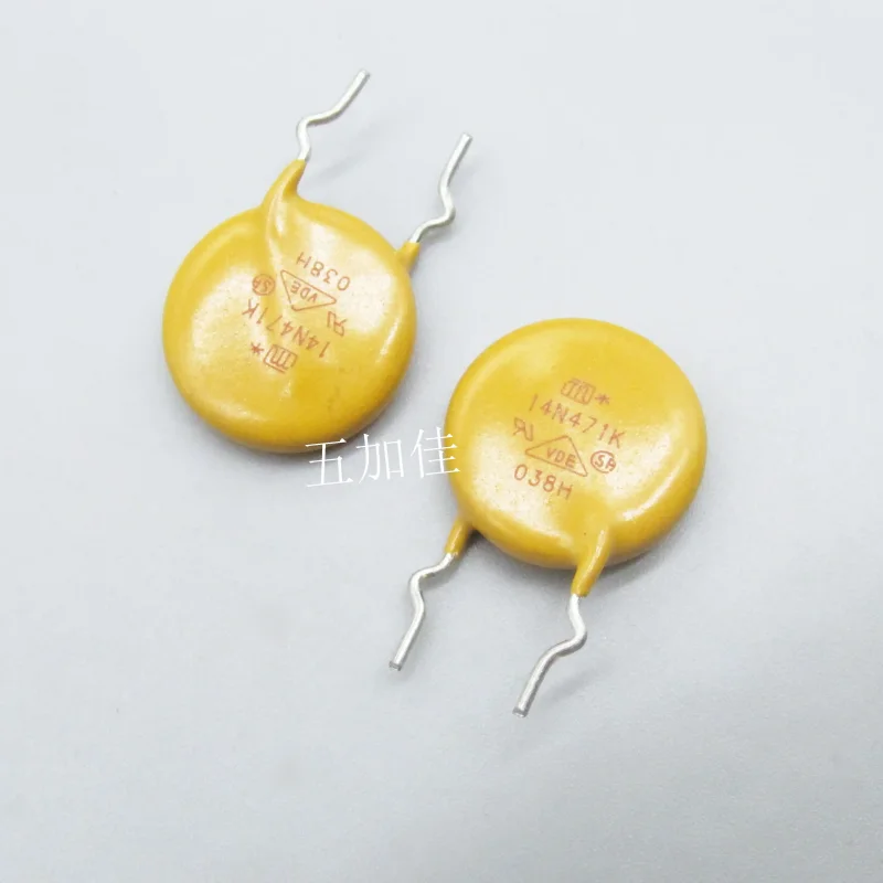 10-100pcs Taiwan JVR14N471K87PU5 14N471K 470V chip diameter 14 varistor