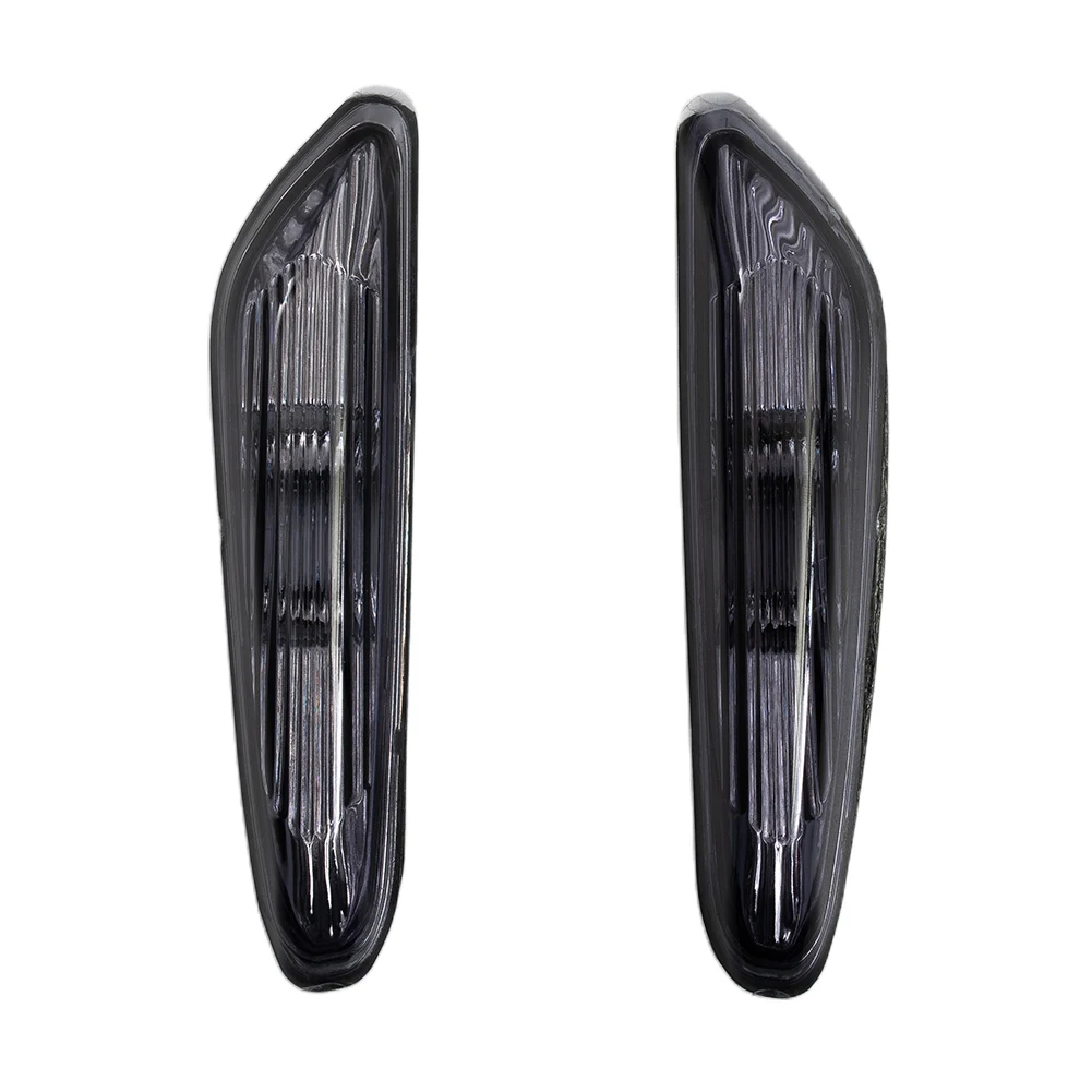 1 Pair Of Gray/White Side Marker Light Turn Indicator Lamp For For For For For BMW E46 E60 E61 E83 Car Turn Signals