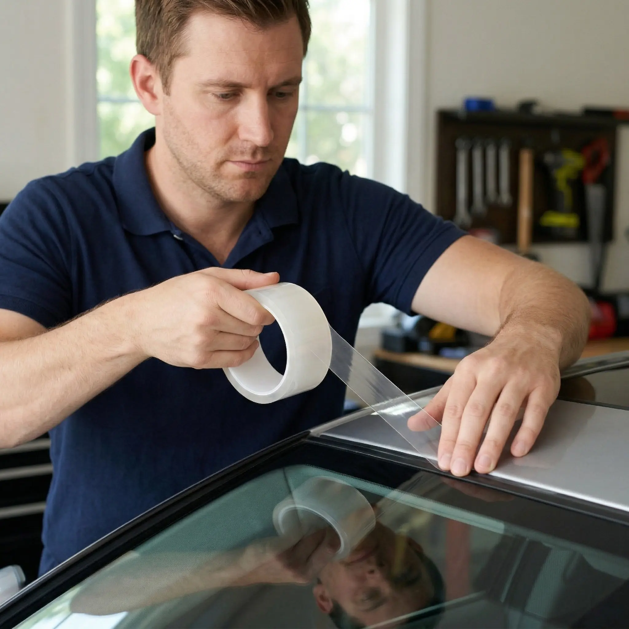 

Universal Waterproof Sunroof Seal Strip Transparent Adhesive Automotive Grade Weather Stripping for Panoramic Roof Leak