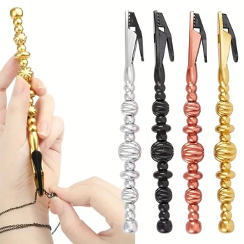 1pc Plastic Bracelet Helper Tool Jewelry Helper Tool Fastening And Hooking Device For Bracelet Necklace Watch Zippers Women Gift