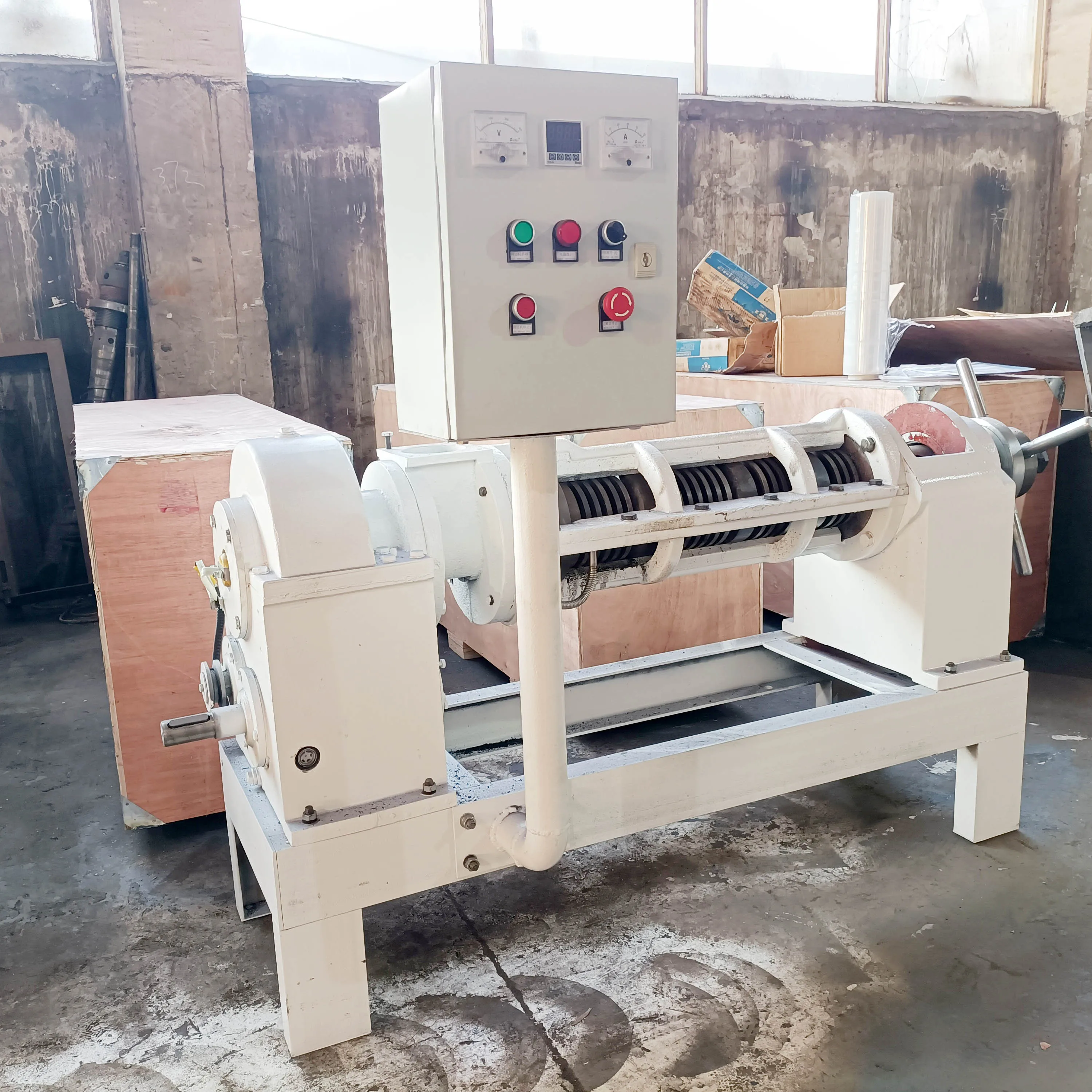 آلة استخراج الزيت آلة ضغط الزيت الصناعية آلة استخراج زيت الخروع #2