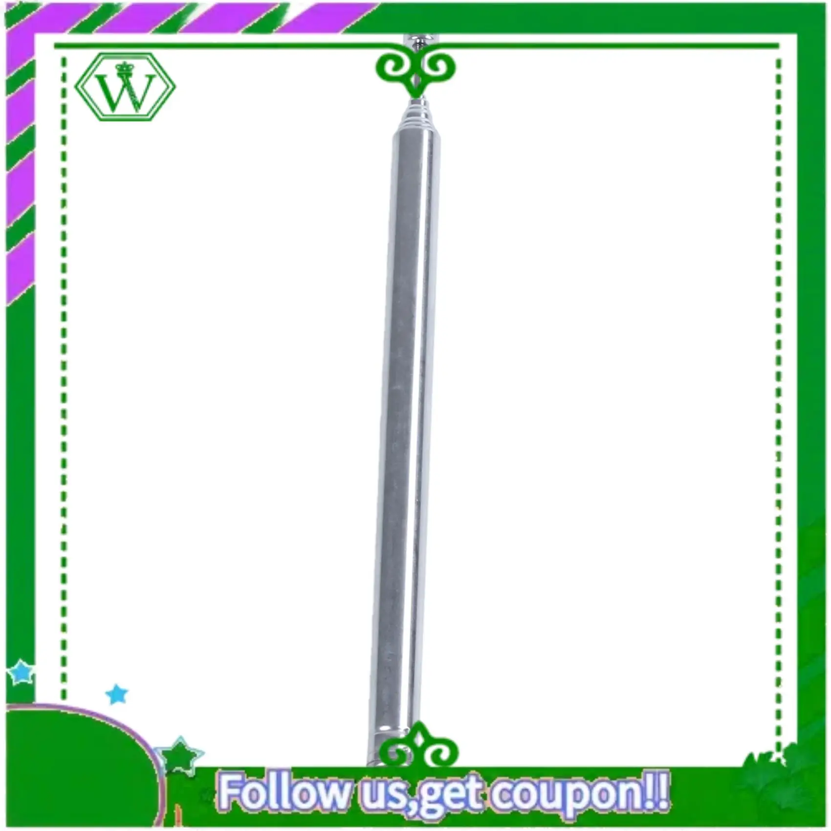 Reliable-3X 7 Section AM Radio, FM, TV Expansion Antenna Aerial 66 Cm Long