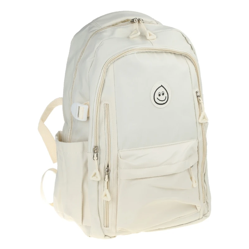 Schoolrugzak Casual nylon schooltas voor dames Heren Laptoprugzak Coole vrouwelijke boekentas Studententassen