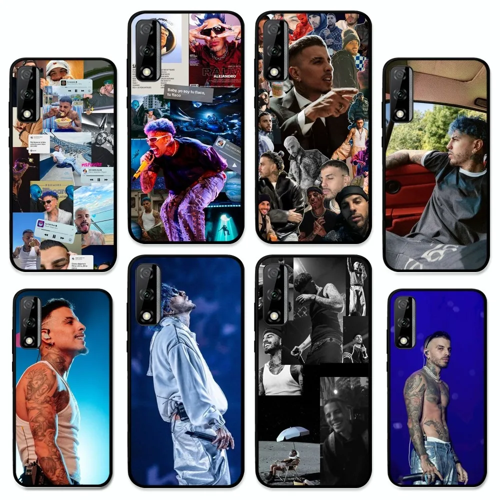 

Rap Singer Rauw Alejandro Phone Case For Huawei Y9 6 7 5 Prime Enjoy 7s 7 8 Plus 7a 9e 9plus 8E Lite Psmart Shell