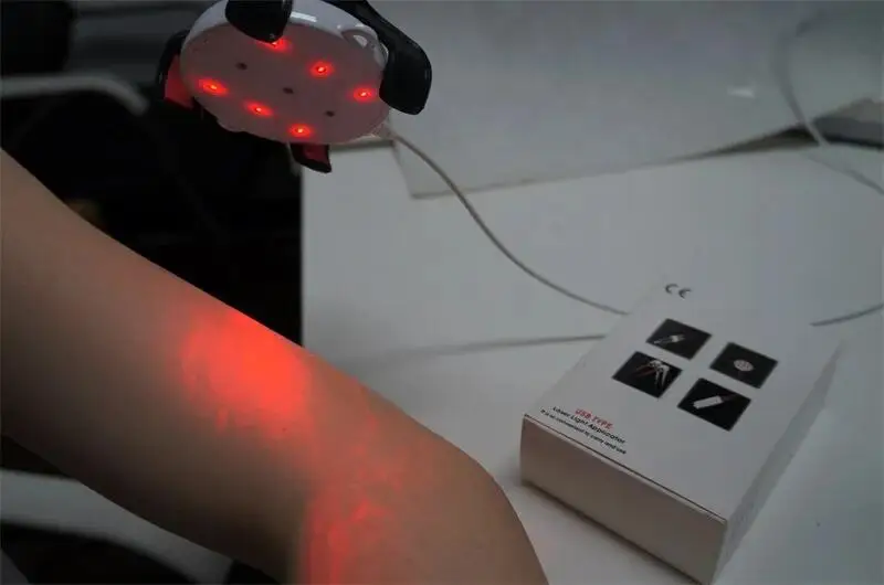 808nm 650nm Low Level Laser Mini Red Light Therapy Device Cold Laser Arthritis Physical Therapy Equipment Pain Relief Health