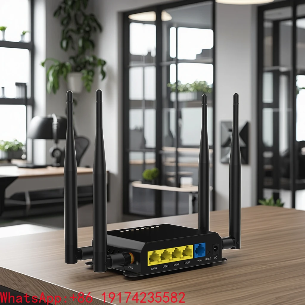 300Mpbs MT7620A Cpu Industrial 4G 3G Cellular Router Wireless Connection IoT Data Transmission Router 4g Sim Cpe Wifi Router