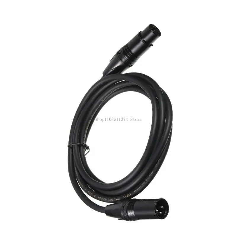  3 Pin Male to Female Mic Speaker Cable for Recording Applications, Mixers