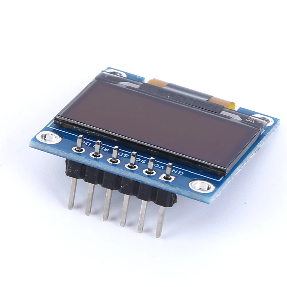 Moudlue หน้าจอ OLED ขนาด0.96นิ้วความละเอียด128X64 3.3-5โวลต์6พินหน้าจอ OLED ความละเอียด LCD iic/spi โมดูลแสดงผลไดรเวอร์ SSD1315