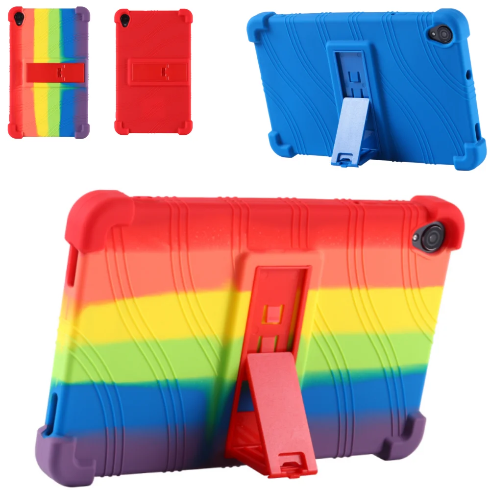 

Case For Blackview Tab 50 Wifi 8.0 inch 50 Kids Tablet Cover for Blackview Tab 5 8" Shockproof Silicon Stand Protective Shell