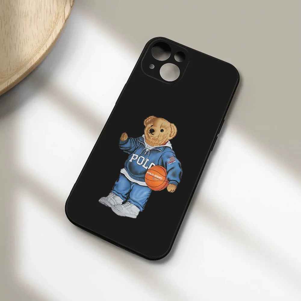 Baron F-Filou Bear Fashion Phone Case For Iphone 15 11 13 14 15 16 Pro Max 7 8 Plus X Xr Xs Max Se2020 12mini Cover Case