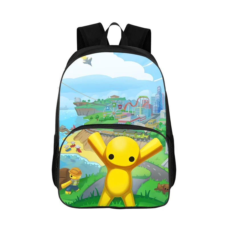 

Wobbly Life Gaming Забавный рюкзак для учащихся начальной средней школы Горячие игры Сумка для книг Мужчины Женщины Рюкзак Спорт