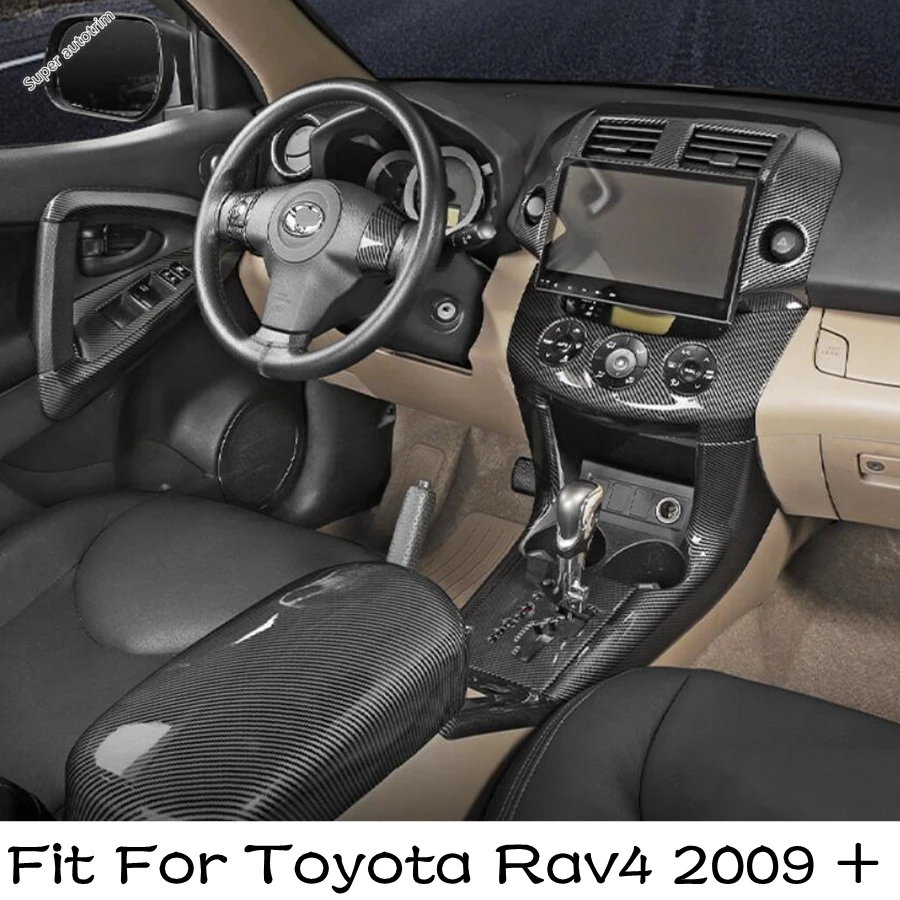 

Gear Shift Panel / Handle Bowl / Central Control AC Air Conditioning Frame Cover Trim Accessories For Toyota Rav4 2009 - 2012