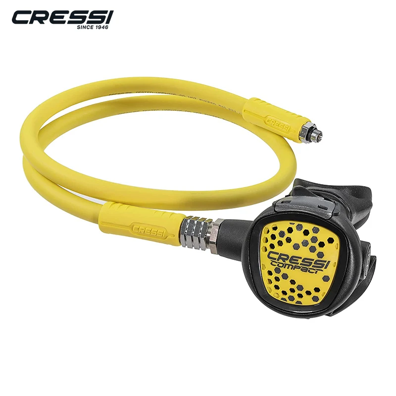 

Cressi Octopus Compact for Scuba Diving Regulators - Compact, Reliable, Light and Comfortable - Made in Italy by Cressi - Qualit