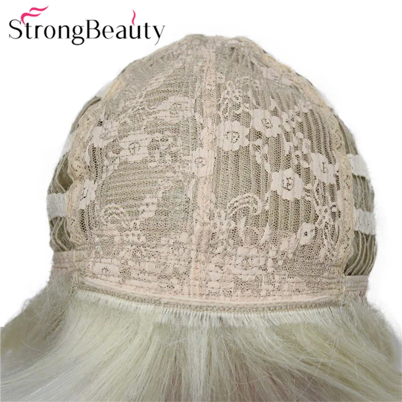StrongBeauty Short Cute Straight Wig Synthetic Hair Women\'s Party Cosplay Wig