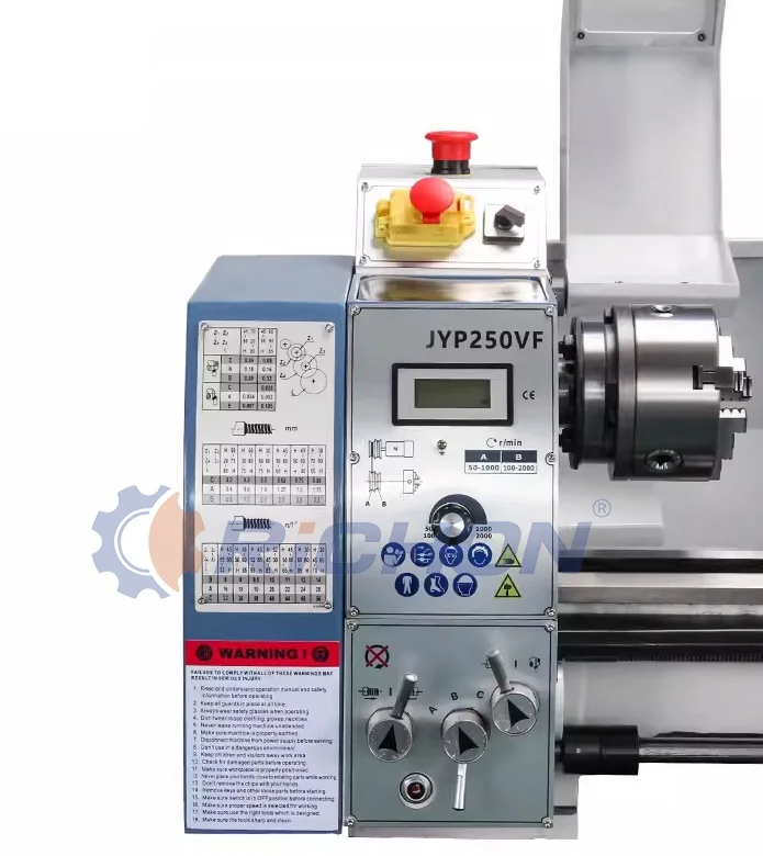 JYP250VF combined lathe universal turning cutting drilling milling manual metal lathe