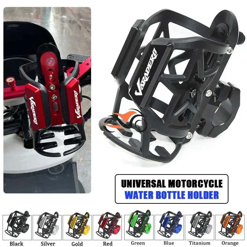 For HONDA Varadero XL1000 XL125 XL 1000 125 1000V 125V Motorcycle CNC Accessories Beverage Water Bottle Cage Drink Cup Holder